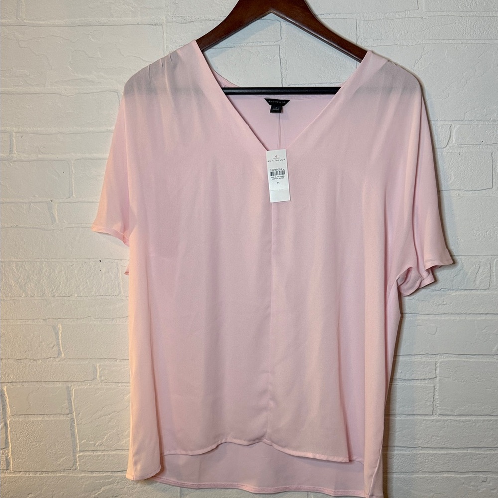 Ann Taylor NWT Pink Women's Blouse/Top
